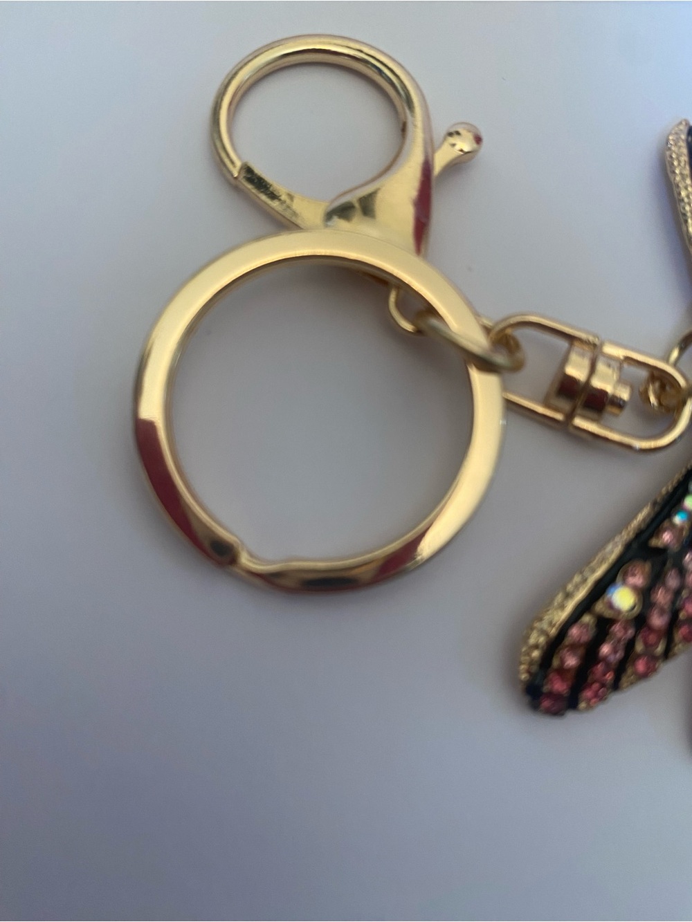 Dazzling Dragonfly Bag Charm/Keychain - Brand New - Picture 5 of 6